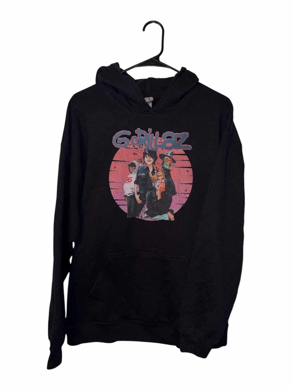 Gorillaz Group Hoodie Size Large